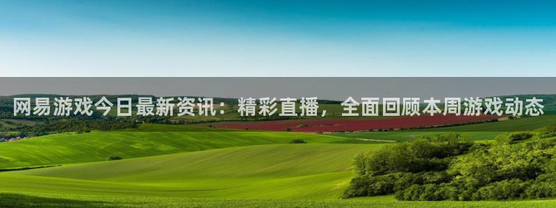 赢咖娱乐官网登录：网易游戏今日最新资讯：精彩直播，全面回顾本